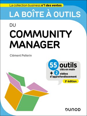 cover image of La boîte à outils du Community Manager